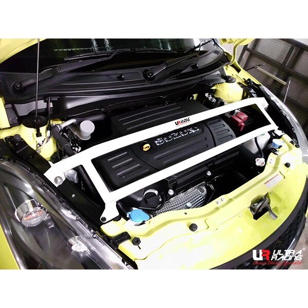 Ultra Racing Front Upper Strut Bar 4-Point - 12-17 Suzuki Swift Sport (ZC32S) 1.6 (2WD)