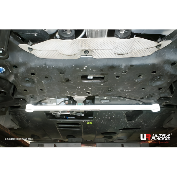 Ultra Racing Rear Lower Bar 2-Point - 16+ Hyundai i30 (PD) 1.6T (2WD) Hatchback / 19+ Hyundai Veloster N (JS) 2.0T (2WD)