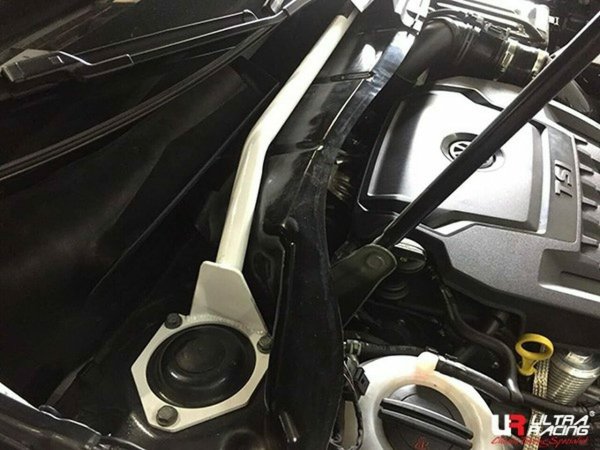 Ultra Racing Front Upper Strut Bar 2-Point - 16+ VW Tiguan (AD/BW) 1.4/2.0 5-Seater (2WD/4WD)