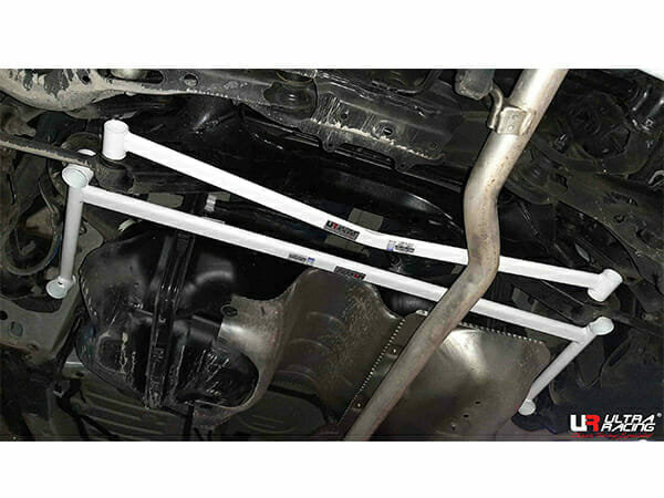 Ultra Racing Rear Lower Bar 2-Point - 18+ Lexus ES 300H (XZ10) 2.5 (2WD) / 17+ Toyota Camry (XV70) 2.5 (2WD) / 18+ Toyota Rav4 (XA50) 2.0 (2WD)