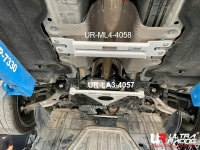 Ultra Racing Middle Lower Bar 2-Point - 18+ Honda Accord...