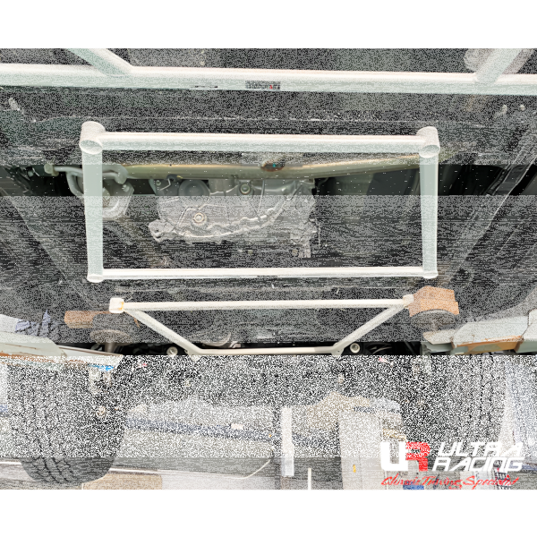 Ultra Racing Middle Lower Bar 4-Point - 20+ Nissan Navara (D23) Facelift 2.5D (4WD)