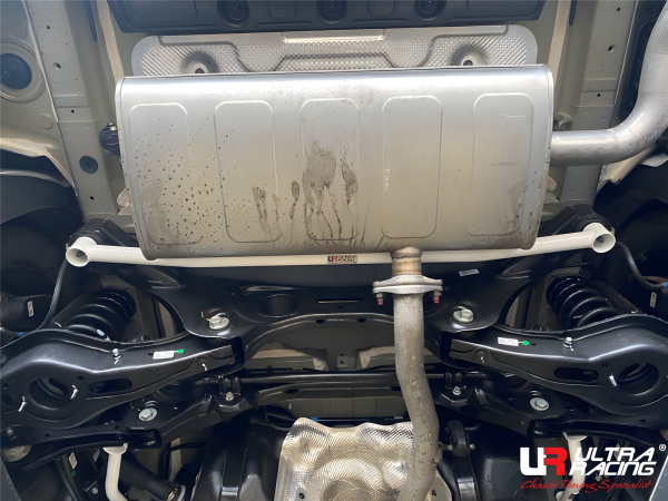 Ultra Racing Rear Lower Bar 2-Point - 20+ Hyundai Tuscon (NX4) 1.6T Hybrid (2WD)