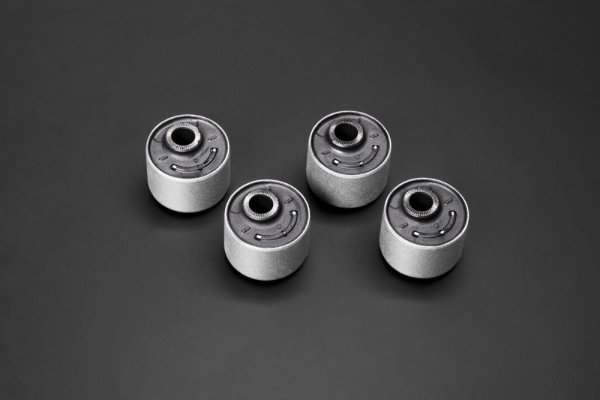 Hardrace Front Radius Arm Bushings (incl. Offset/Caster Adjuster) Axle Side (Harden Rubber) - 88-97 Nissan Patrol Y60 GQ / Y61 GU / 90-07 Toyota Land Cruiser J80/J105