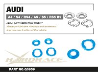 Hardrace Rear Subframe Anti-Vibration Inserts - 16+ Audi...