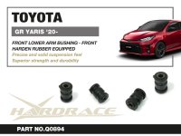 Hardrace Front Lower Arm Bushings (Front Side) (Harden Rubber) - 20+ Toyota Yaris / Vitz GR GXPA16/MXPA12