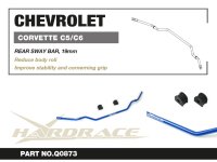 Hardrace Rear Sway Bar 19 mm - 97-13 Chevrolet Corvette...