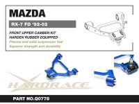 Hardrace Front Upper Camber Kit V2 (Pillow Ball) - 91-02 Mazda RX-7 FD