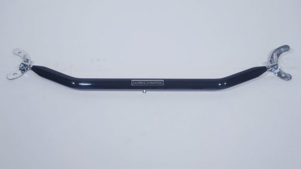 Wiechers Front Upper Strut Bar "Racingline/Carbon" 2-Point (Aluminium) - 04+ VW Golf 5 (GTI)