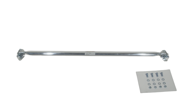 Wiechers Strebe "Racingline" hinten 2-Punkt (Aluminium) - 05+ VW Polo (ab 9N5 180 001)