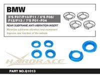 Hardrace Rear Subframe Anti-Vibration Inserts - BMW 5 Series F07/F10/F11 (w/o M5) / BMW 6 Series F06/F12/F13 (w/o M6) / BMW 7 Series F01/F02