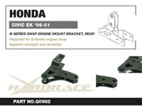 Hardrace Reinforced Engine Mount (Rear) - 96-00 Honda Civic (B-Series Engine Swap)