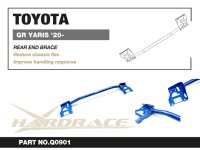 Hardrace Rahmen-/Torsionstrebe hinten - 20+ Toyota Yaris /Vitz GR GXPA16/MXPA12