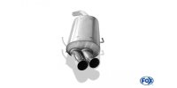 FOX final silencer - 2x76 Typ 18 - Alfa Romeo 156