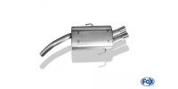 FOX final silencer - 2x76 Typ 18 - Alfa Romeo 156