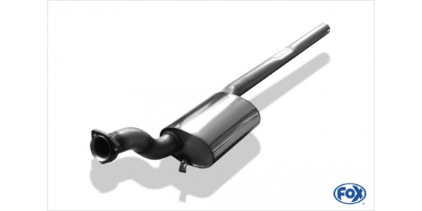 FOX front silencer - Audi 80/90 Typ 89 Quattro