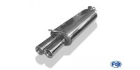 FOX final silencer - 2x76 Typ 13 - Audi A3 Typ 8L