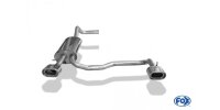 FOX Endschalldämpfer 135x80 Typ 53 - Audi A4 Typ B5