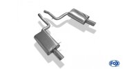 FOX Final Silencer 1x90 Typ 17 - Audi A4 Typ B6 Quattro