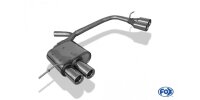 FOX Final Silencer exit 2x76 Typ 13 - BMW E87 118d/120d