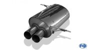 FOX final silencer - 2x80 Typ 10 - BMW E36 316i/318Ti Compact