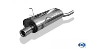 FOX final silencer single flow - 1x76 Typ 13 - BMW E46...