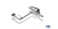FOX Final Silencer exit single flow to MSD 2x76 Typ 13 - BMW E46 320/323/328