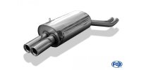 FOX final silencer double flow - 2x76 Typ 13 - BMW E46...