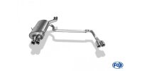 FOX Final Silencer exit double flow 2x76 Typ 13 - BMW E46...