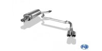 FOX Final Silencer exit double flow 2x76 Typ 13 - BMW E46 320/323/325/328/330