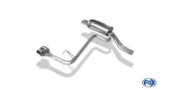 FOX final silencer exit right/left double flow - 2x76 Typ 13 right/left - BMW E46 320/323/325/328/330