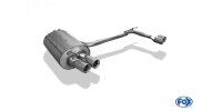 FOX Final Silencer exit double flow 2x76 Typ 13 - BMW E46 330d/330xd