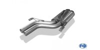 FOX front silencer Ø2x63,5mm - BMW E34 M5