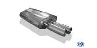 FOX final silencer - 2x76 Typ 10 - BMW E60/E61 520i/523i/525i/530i