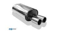 FOX final silencer - 2x90 Typ 10 - BMW E65 735i/745i