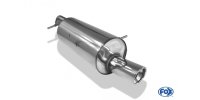 FOX final silencer - 1x90 Typ 17 - Citroen C2/C3