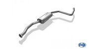 FOX front silencer - Ford Escort GAL/AAL/ABL/ALL