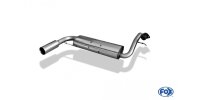 FOX final silencer across - 1x90 Typ 10 - Honda Civic...