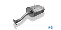 FOX final silencer - 1x90 Typ 13 - 92-95 Honda Civic