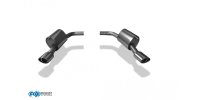 FOX final silencer right/left Ø63,5 - 115x85 Typ 33 right/left - Jaguar XK8/ XKR Typ QEV/ QDV