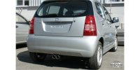 FOX final silencer center exit - 2x70 Typ 16 - Kia Picanto BA