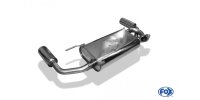 FOX final silencer exit right/left - 1x90 Typ 13 right/left - Mazda MX5 Typ NB