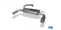 FOX Final Silencer across exit 1x90 Typ 13 - Mazda 5 CR1