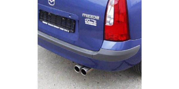 FOX final silencer - 2x80 Typ 13 - Mazda Premacy