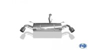 FOX final silencer across exit right/left - 115x85 Typ 38...