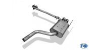 FOX Endschalldämpfer 2x88x74 Typ 32 - Mercedes CLK Typ 208