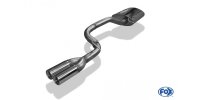 FOX final silencer (Intake single flow) - 2x80 Typ 13 - Mercedes M-Class Typ W163 - 2,7L CDI