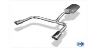 FOX final silencer exit right/left (Intake single flow) - 115x85 Typ 32 right/left - Mercedes M-Class Typ W163 - 2,7L CDI