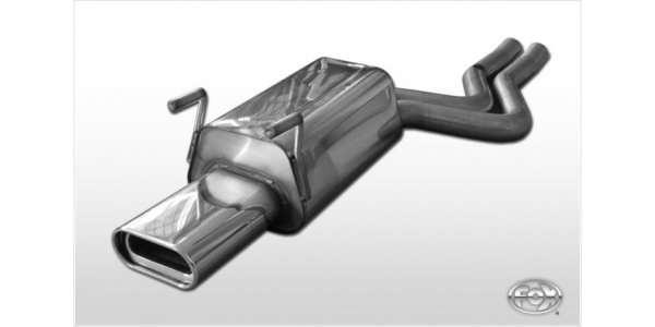 FOX final silencer - 160x80 Typ 53 - Mercedes S-Class W140/C140