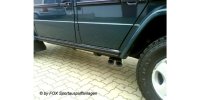 FOX final silencer exit on the side - 2x80 Typ 14 - Mercedes G-Class 463 (w/o running board)